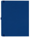 Notizbuch Style Large im Format 19x25cm, Inhalt liniert, Einband Fancy in der Farbe Royal Blue
