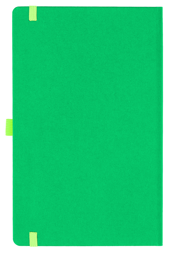 Notizbuch Style Medium im Format 13x21cm, Inhalt liniert, Einband Fancy in der Farbe Laguna