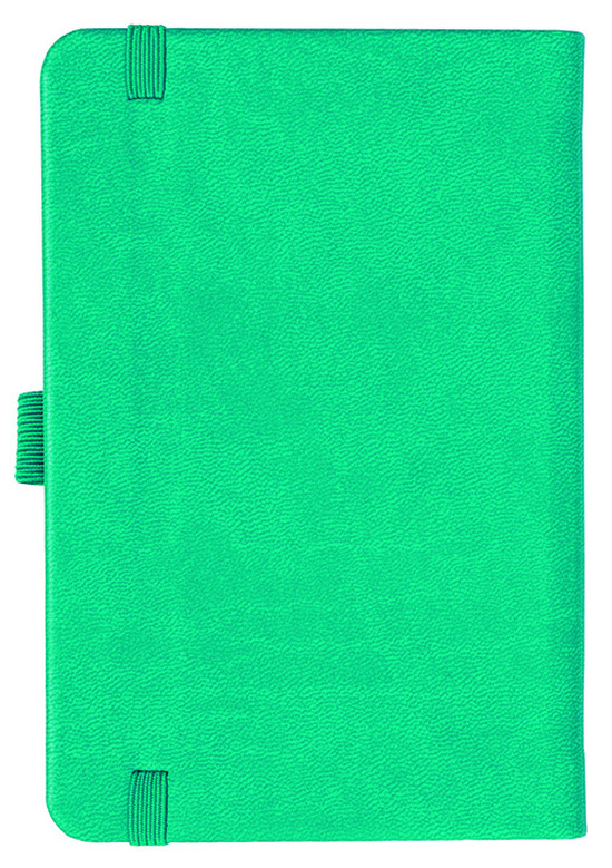 Notizbuch Style Small im Format 9x14cm, Inhalt blanco, Einband Slinky in der Farbe Turquoise