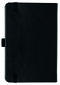 Notizbuch Style Small im Format 9x14cm, Inhalt liniert, Einband Slinky in der Farbe Black