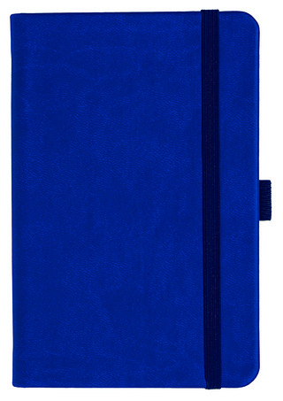 Notizbuch Style Small im Format 9x14cm, Inhalt liniert, Einband Slinky in der Farbe Ultramarine