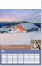 Kalender "Landlaune" im Format 24 x 37,5 cm, mit Fälzel