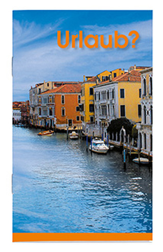 Taschenkalender "Status" im Format 9 x 15 cm, Kalendarium Grau/Blau, 32 Seiten gebunden, Kartoneinband