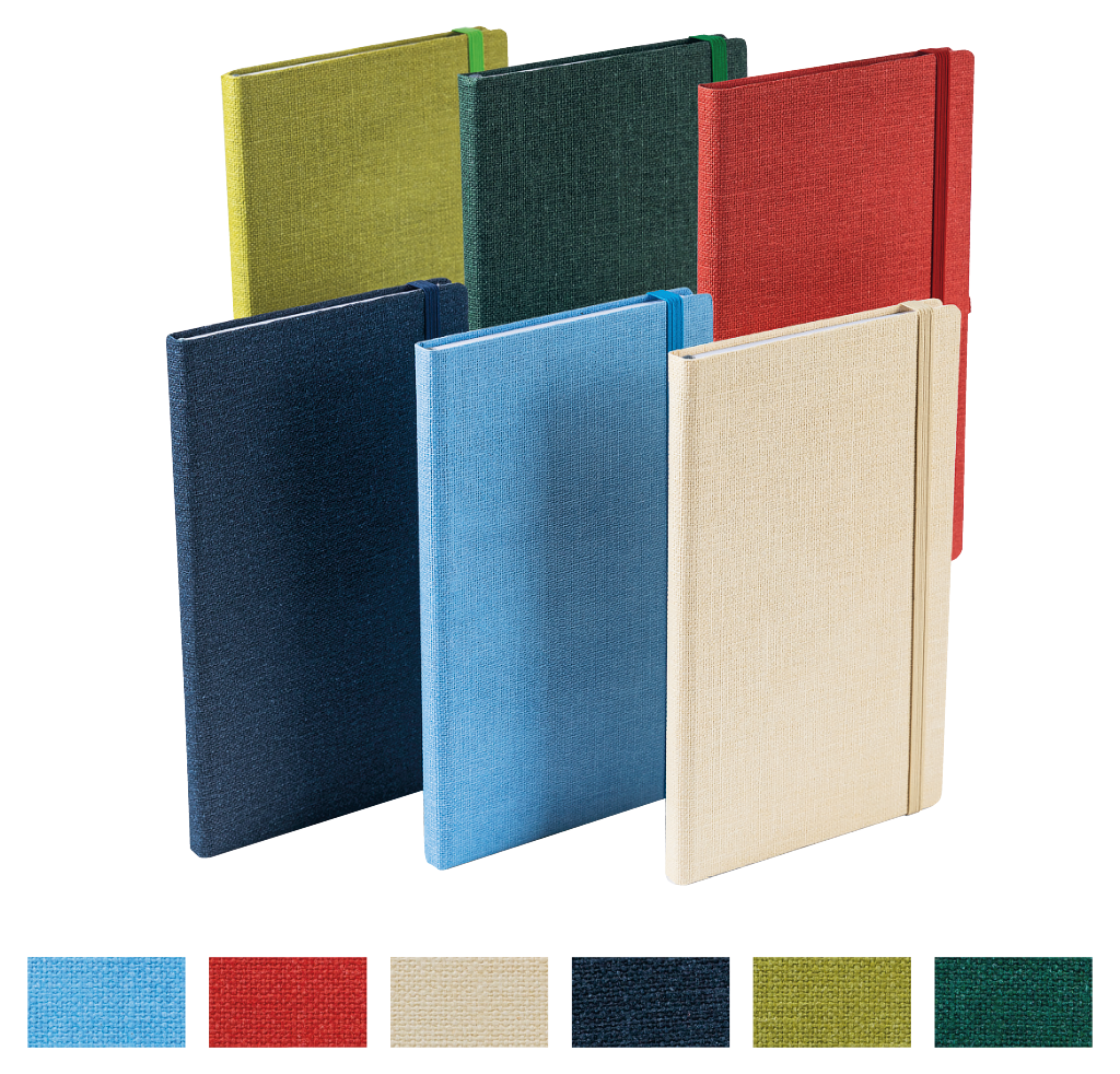 Notizbuch Medium, Einband Juta