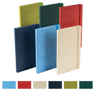 Notizbuch Medium, Einband Juta