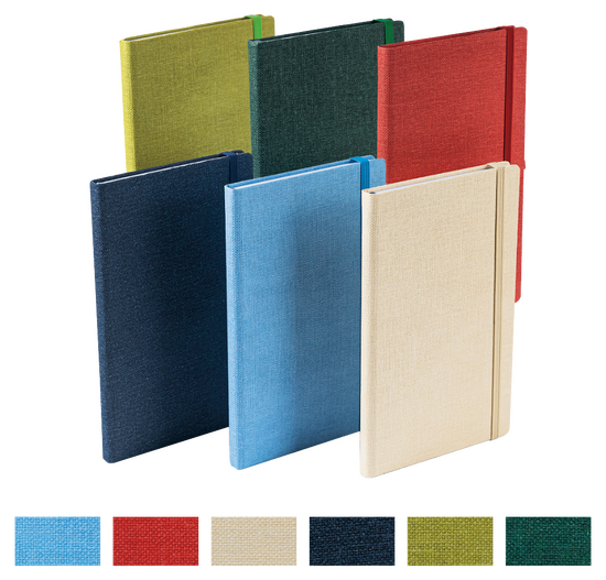 Notizbuch Medium, Einband Juta