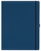 Notizbuch Style Large im Format 19x25cm, Inhalt blanco, Einband Fancy in der Farbe Royal Blue