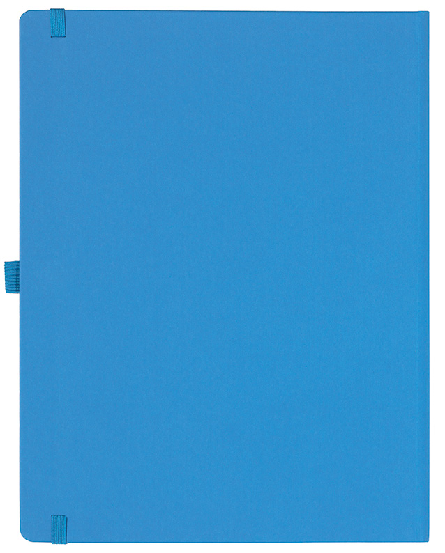 Notizbuch Style Large im Format 19x25cm, Inhalt liniert, Einband Fancy in der Farbe China Blue