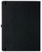 Notizbuch Style Large im Format 19x25cm, Inhalt liniert, Einband Slinky in der Farbe Black