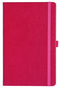 Notizbuch Style Medium im Format 13x21cm, Inhalt blanco, Einband Slinky in der Farbe Pink