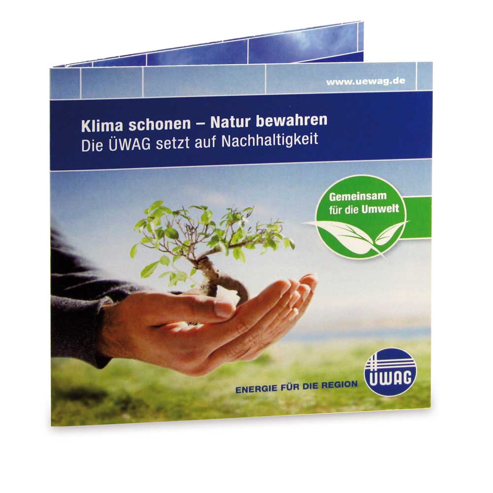 Green-Card mit Samen - Sommerblumenmischung, 4/0-c