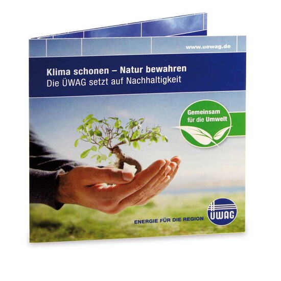 Green-Card mit Samen - Sommerblumenmischung, 4/0-c
