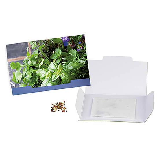 Flower-Card mit Samen