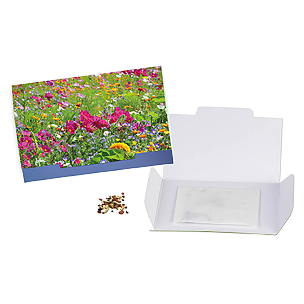 Flower-Card mit Samen