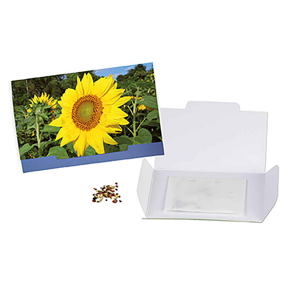 Flower-Card mit Samen