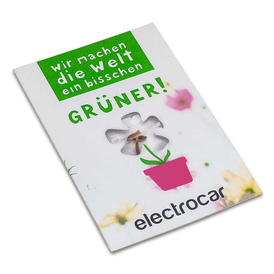 Samen-Karte-Mini Blume - Fichte