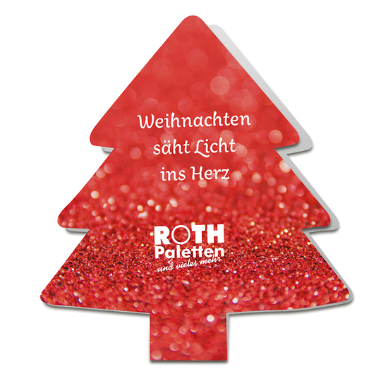 Klappkärtchen Tannenbaum
