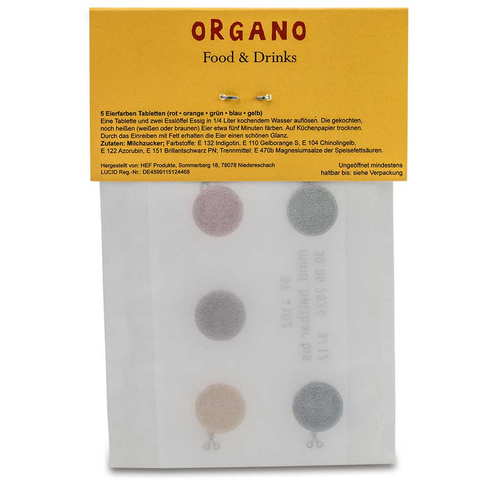 Eierfarben-Set - mit Digitaldruck