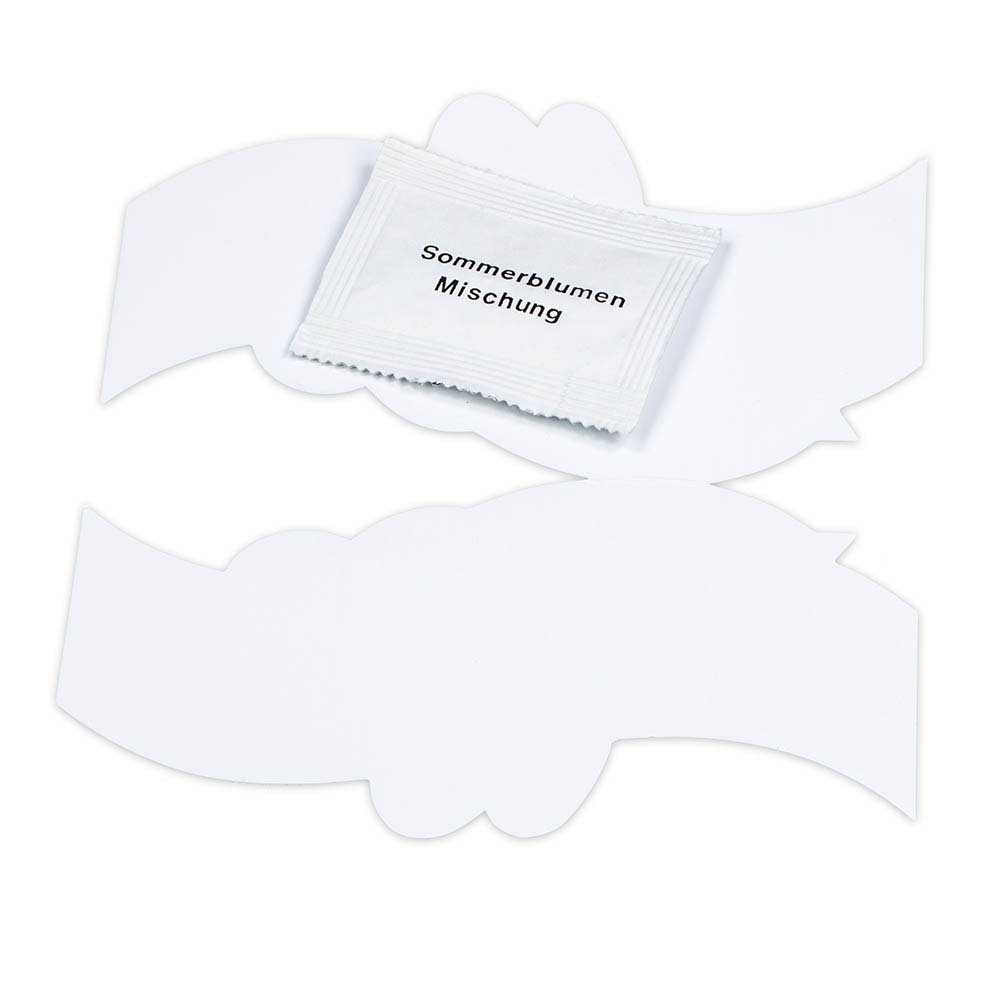 Bienen Klappkärtchen mit Samen - Individuell