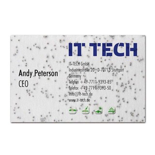 Samenpapier Visitenkarten - Thymian, Druck 4/4-c