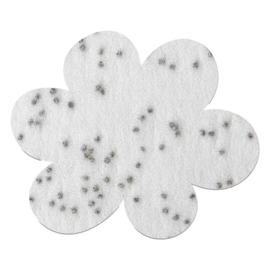 Samenpapier in Klappkärtchen Blume - Blümchen
