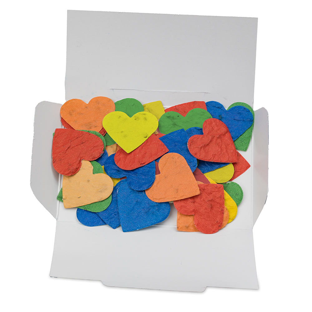 Samenpapier-Konfetti
