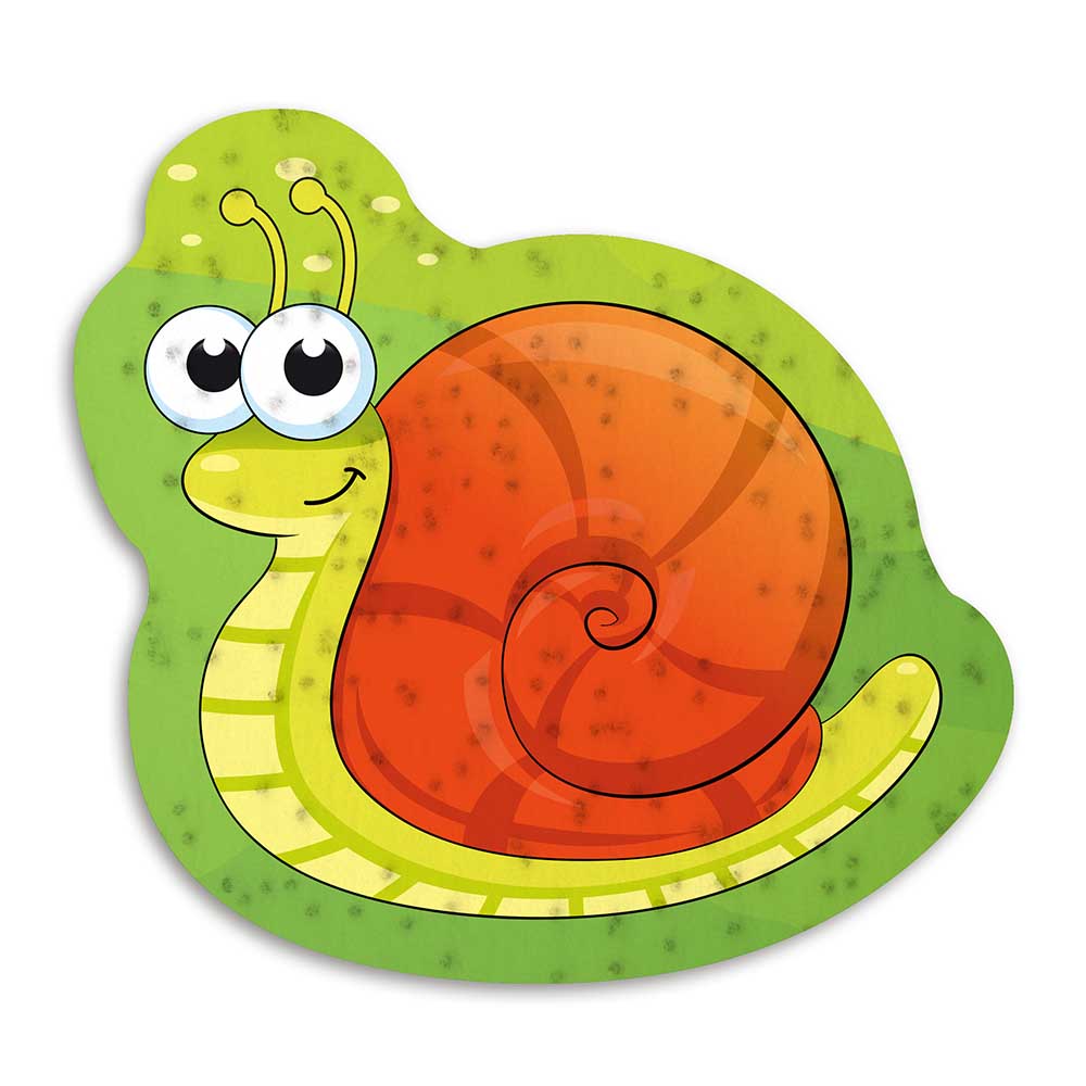 Samenpapier lustige Tierchen - Schnecke Paul
