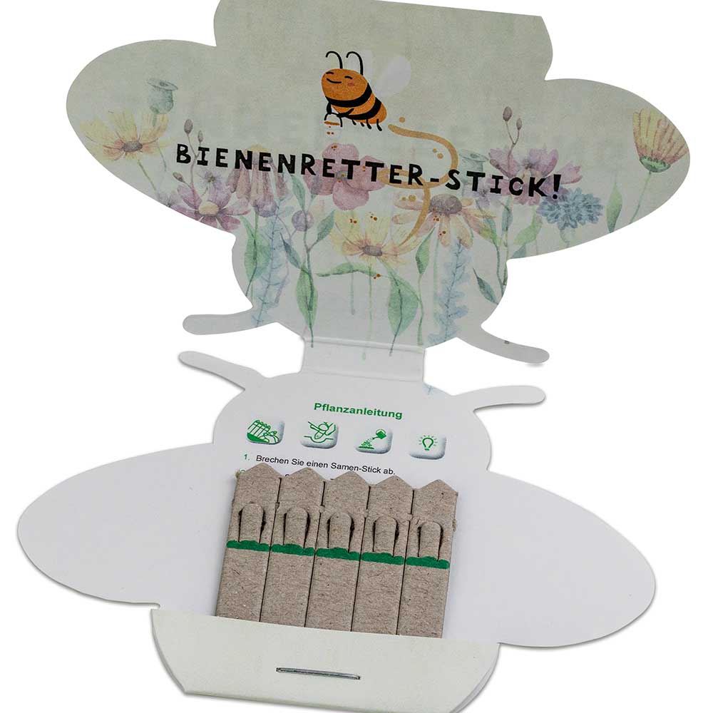 Samen-Stick - Biene - Basilikum