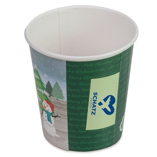 Weihnachtsbaum To-Go - neutral mit 1-c Logoeindruck