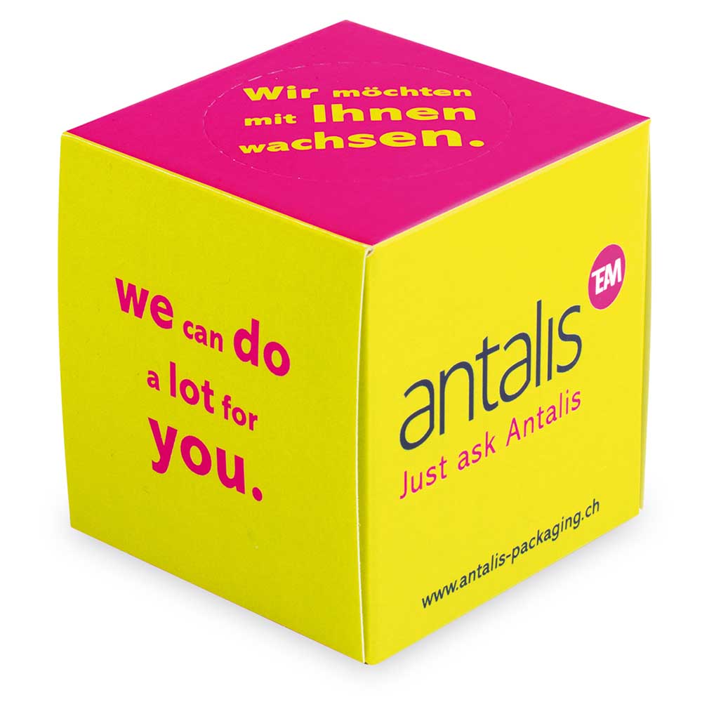 Pflanz-Würfel 2.0 mit Samen - Fichte