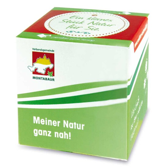 Pflanz-Würfel 2.0 mit Samen - Gartenkresse