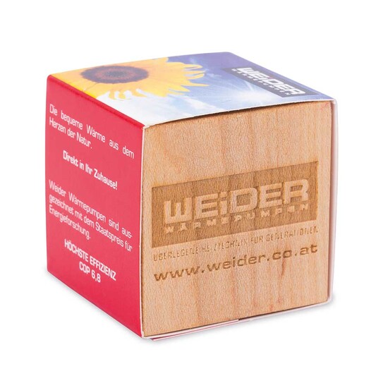 Pflanz-Holz Magnet mit Samen - Gewürzpaprika