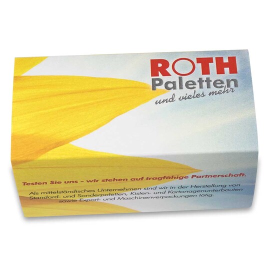 Pflanz-Holz 2er Set mit Samen - Fichte, 2 Seiten gelasert