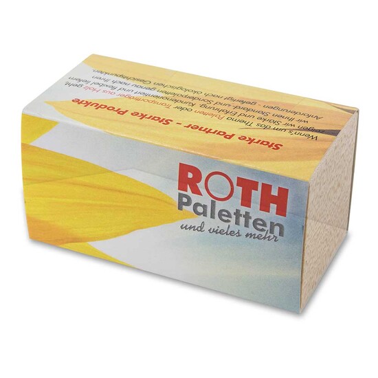 Pflanz-Holz 2er Set mit Samen - Thymian, 2 Seiten gelasert