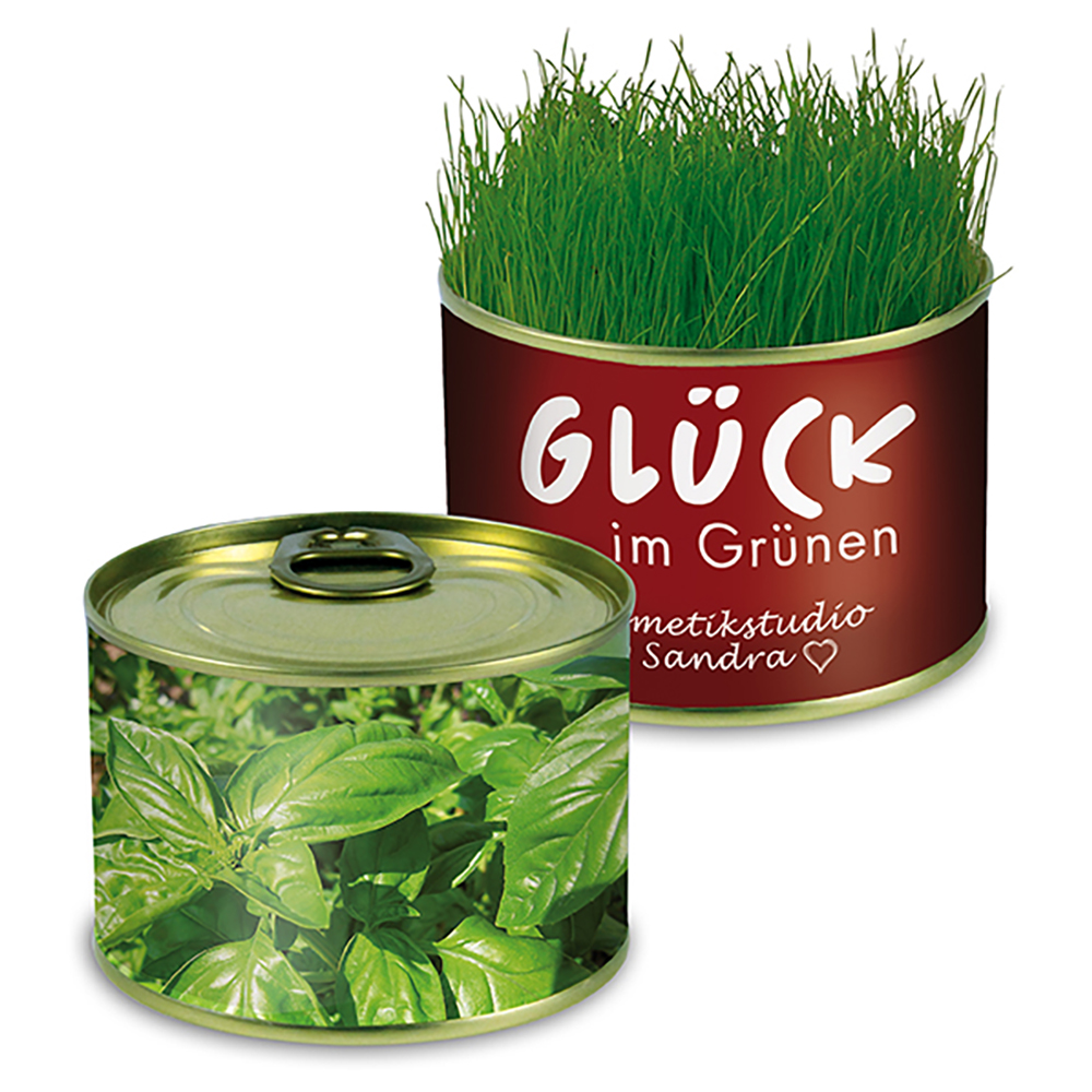 Natur-Konserve mit Samen