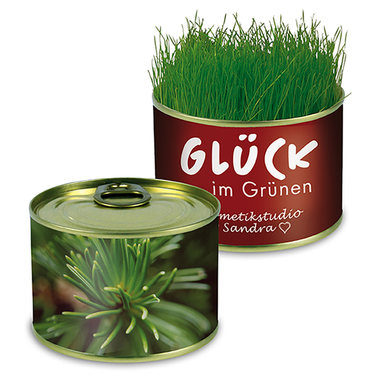Natur-Konserve mit Samen