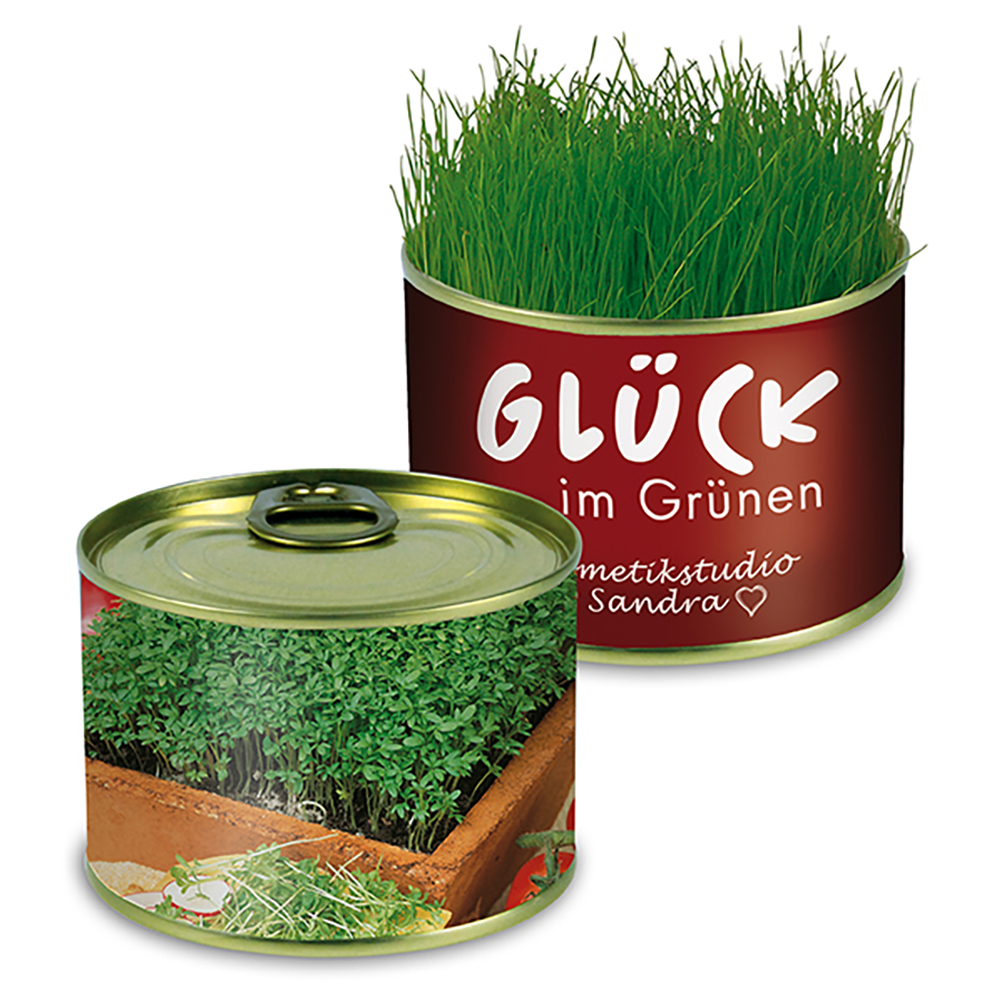 Natur-Konserve mit Samen