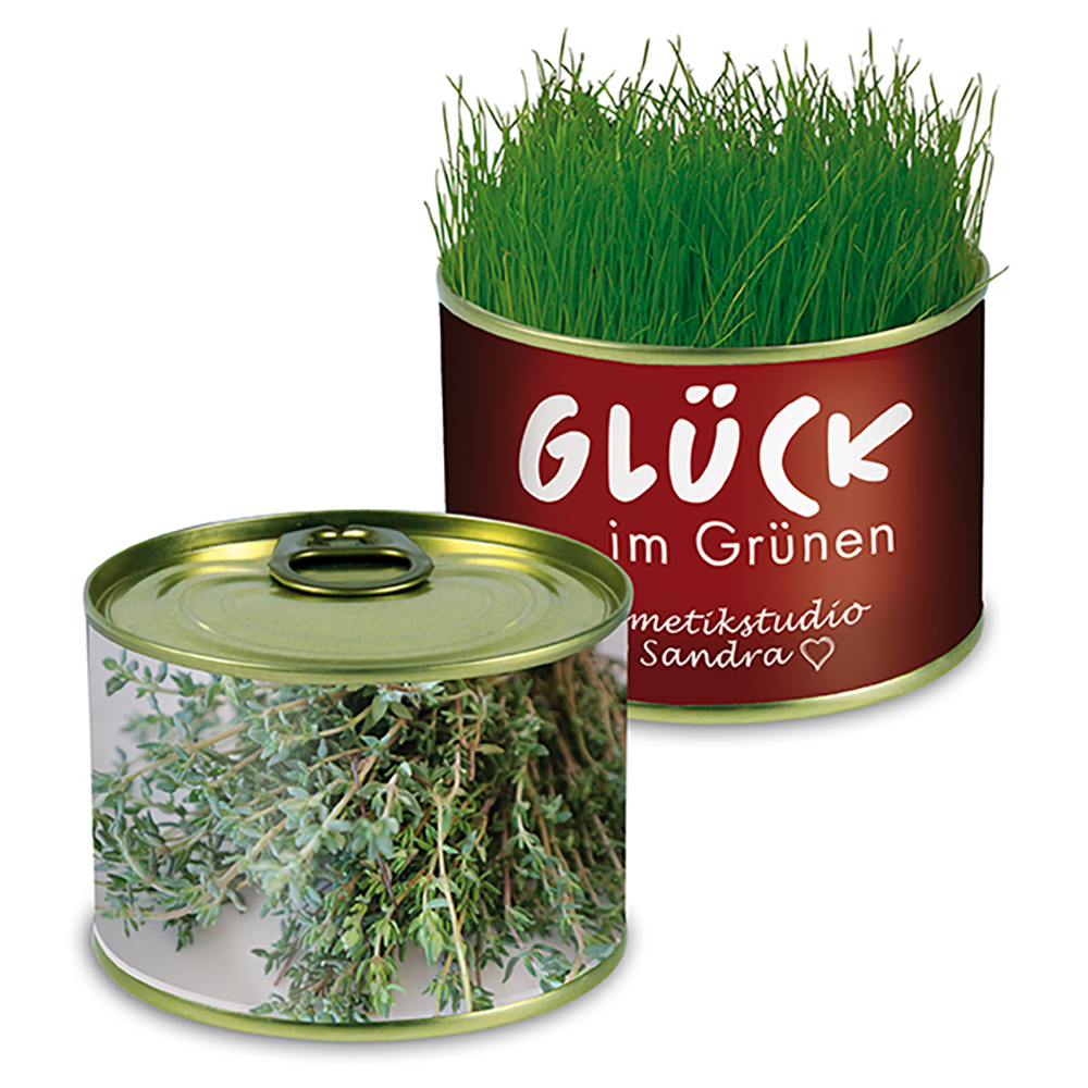 Natur-Konserve mit Samen