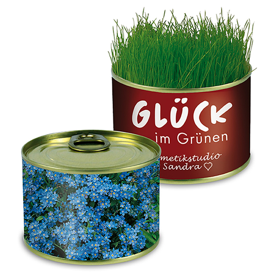 Natur-Konserve mit Samen