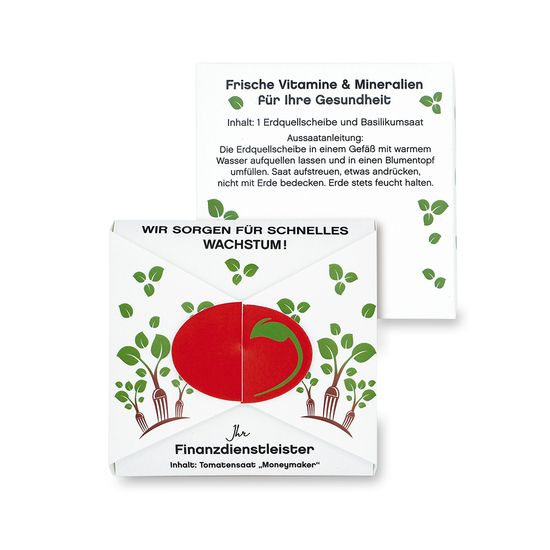 Verschluss - Samenkarte Oval