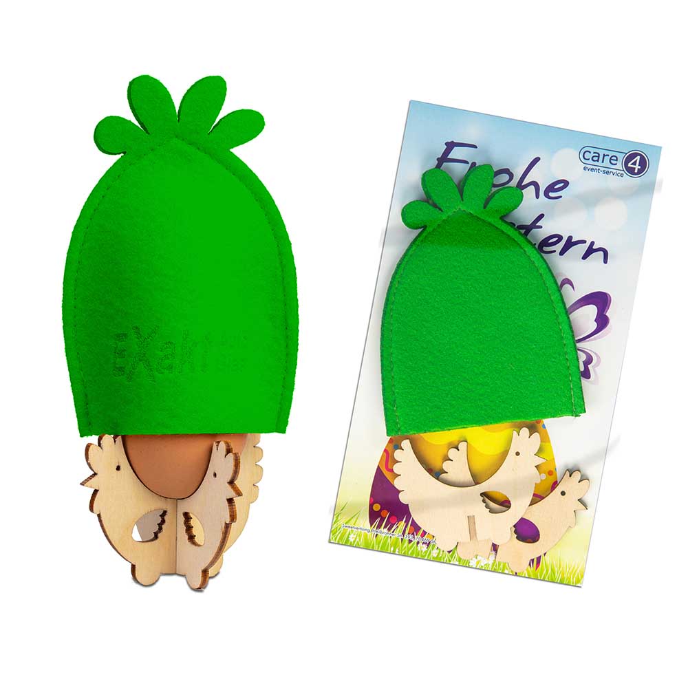 Frühstücksei-Set - grün