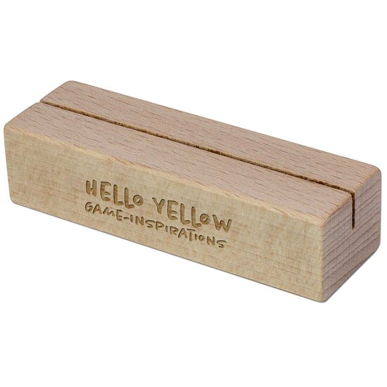 Bildhalter aus Holz - mit Lasergravur