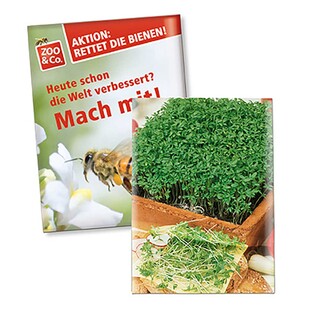 Samentütchen Klein - Standardpapier - Gartenkresse