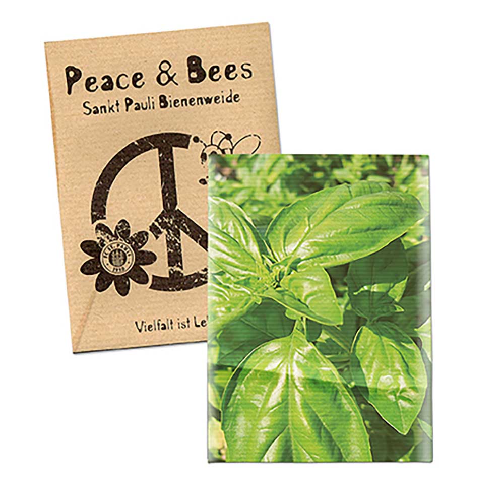 Samentütchen Mini - Natronkraftpapier - Basilikum