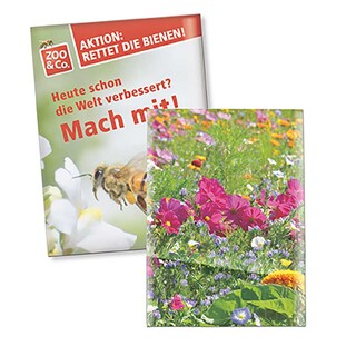 Samentütchen Klein - Recyclingpapier - Sommerblumenmischung