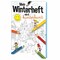 Malbuch / Mal-Set A6 - Winter - Malset mit 2-c Logoeindruck