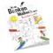 Malbuch / Mal-Set A6 - Banken - Malset mit 2-c Logoeindruck