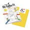 Malbuch / Mal-Set A6 - Hotel - Malbuch mit 2-c Logoeindruck