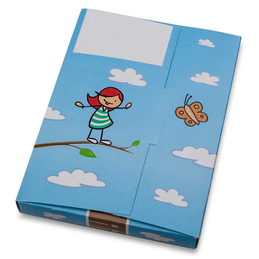 Kindermesslatte - Standard mit 2-c Logoeindruck