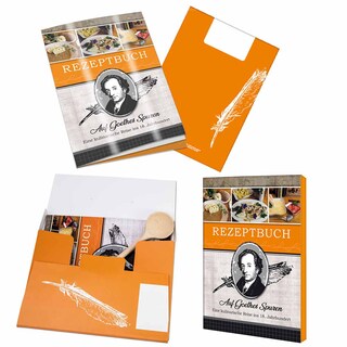 Rezeptbuch-Set "Auf Goethes Spuren" - Set neutral